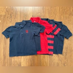 Primrose School Uniform Polos (6) Size XS (5-6)